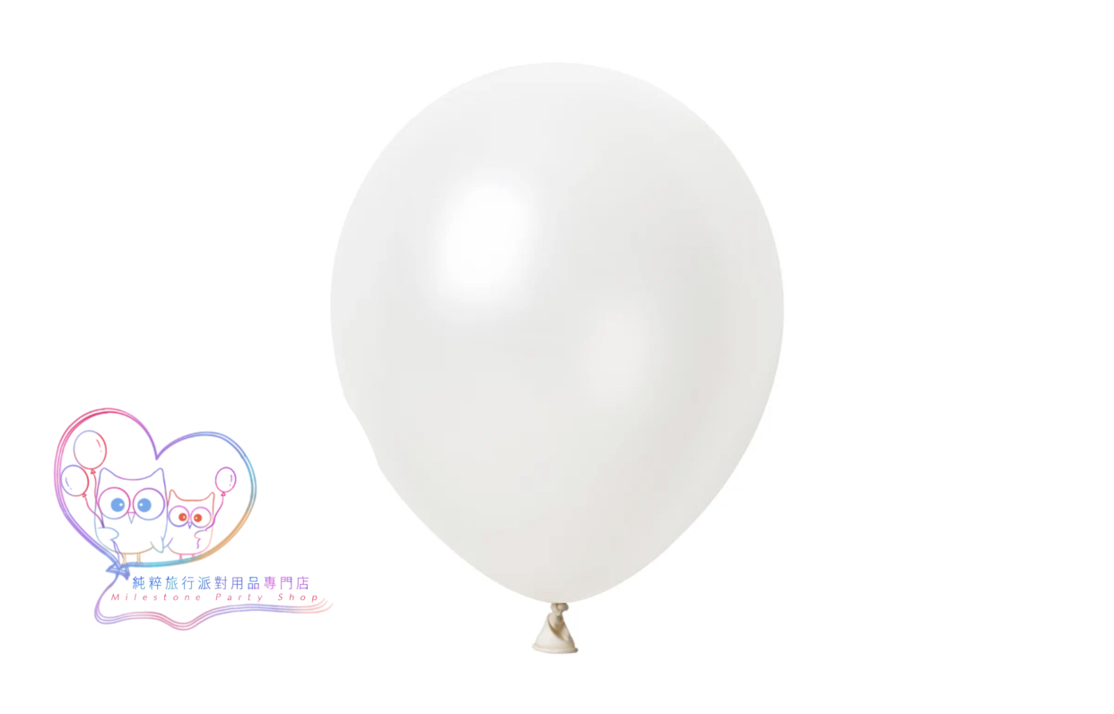 12吋氣球 (珠光白色) (1pc) 12LBC2