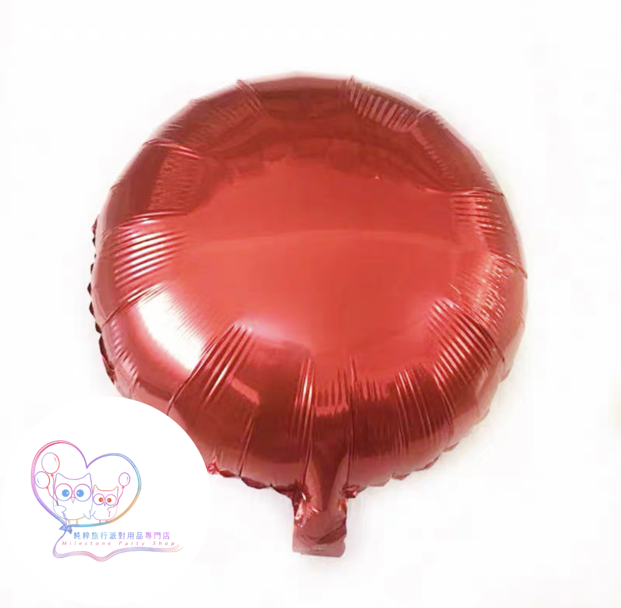 18吋圓形鋁膜氣球 (紅色) 18O4