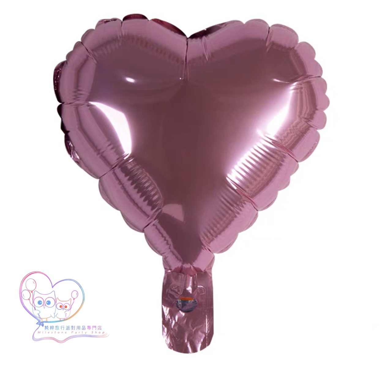 5吋心心鋁膜氣球 (粉紅色) 5H8
