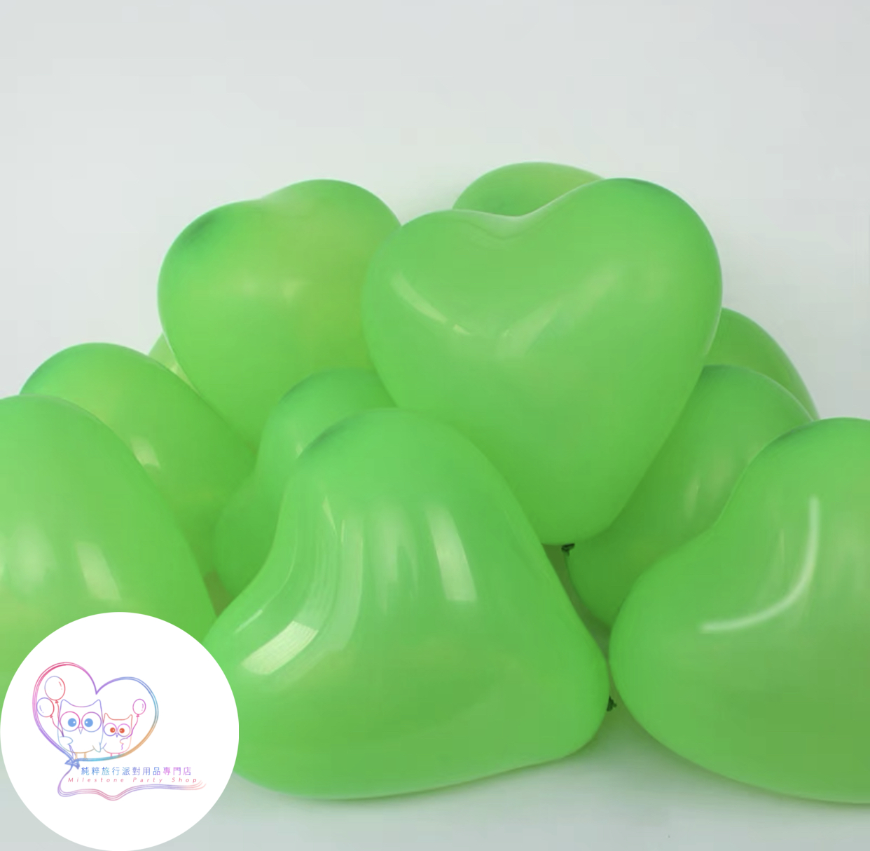 12吋心形氣球 (綠色) (1pc) 12LBH4